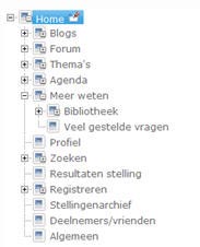 xsite boomstructuur xsite boomstructuur