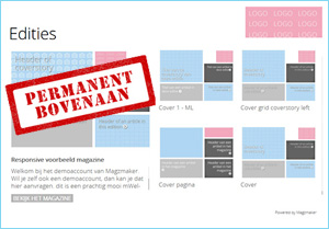 Permanent bovenaan tonen